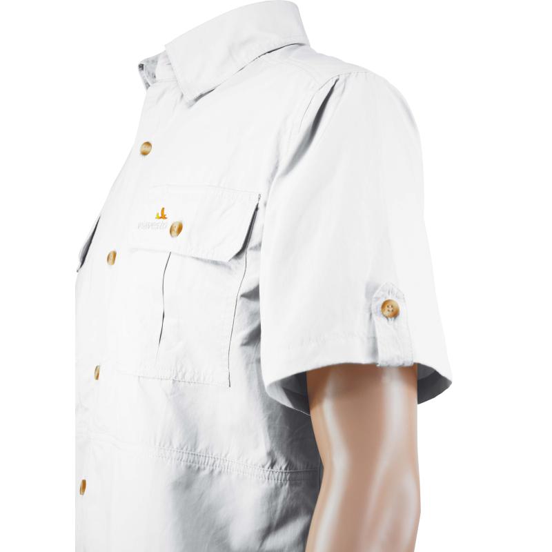 Viavesto men's short-sleeved shirt Sr. Eanes: white, size. 48