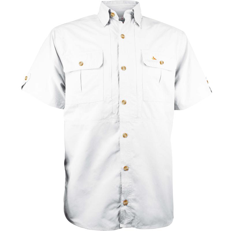 Viavesto men's short-sleeved shirt Sr. Eanes: white, size. 50