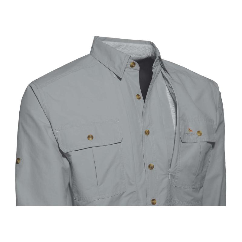 Viavesto men's shirt Sr. Eanes: grey, size. 50