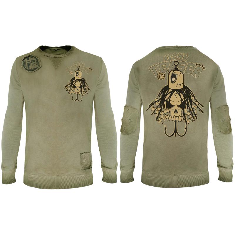 Hotspot design sweatshirt CLONK FOREVER maat M