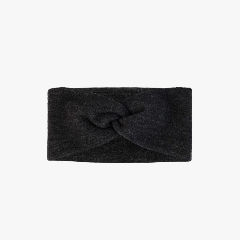 Buff Merino Fleece Headband Black