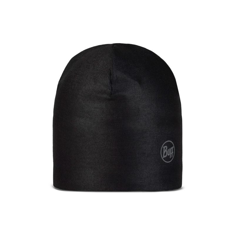 Buff Thermonet Beanie Solid Black