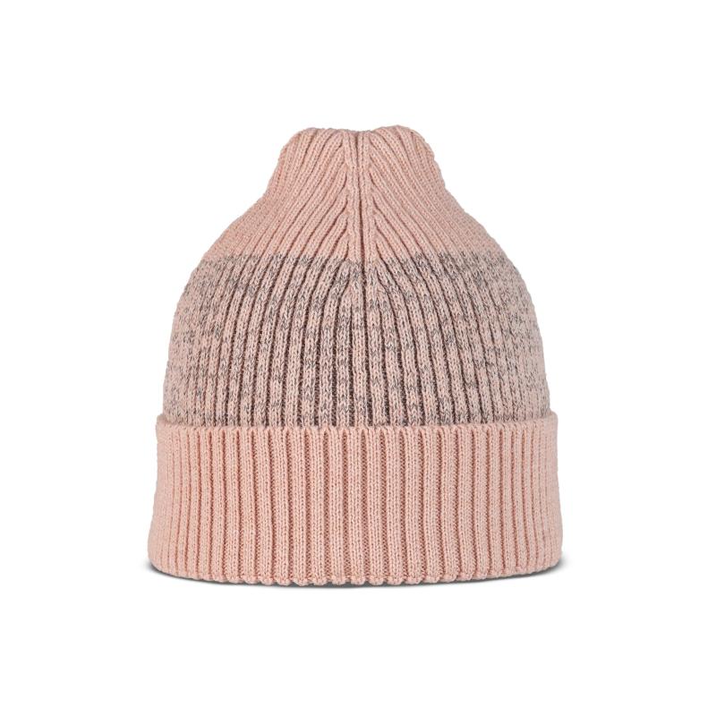 Buff Merino Active Beanie Solid Pale Pink