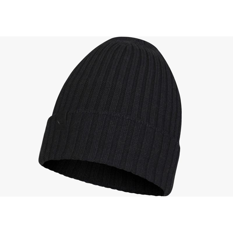 Buff Merino Wool Knit 1Lhat Norval Graphite