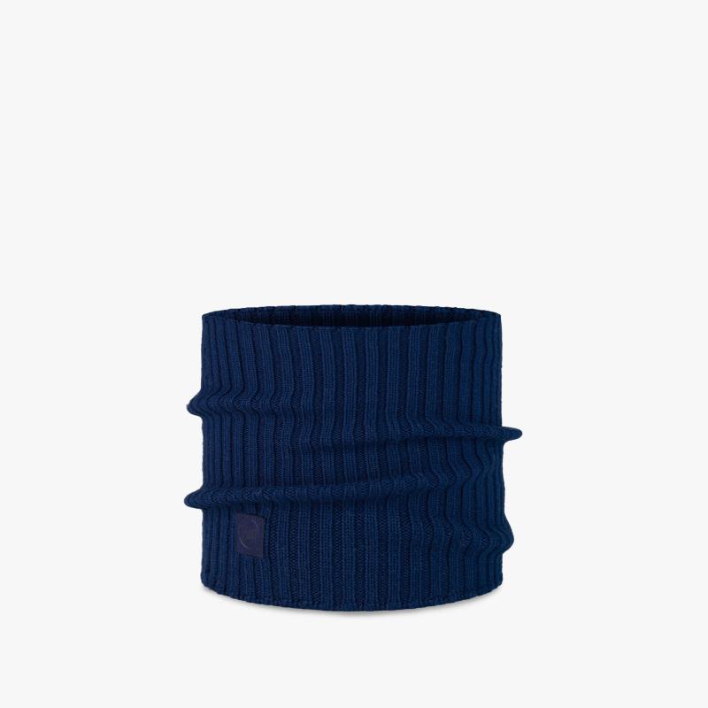 Buff Knitted Neckwarmer Comfort Norval Cobalt