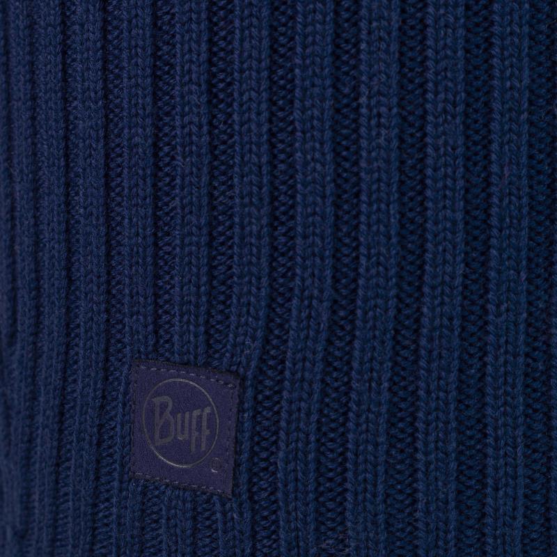 Buff Knitted Neckwarmer Comfort Norval Cobalt