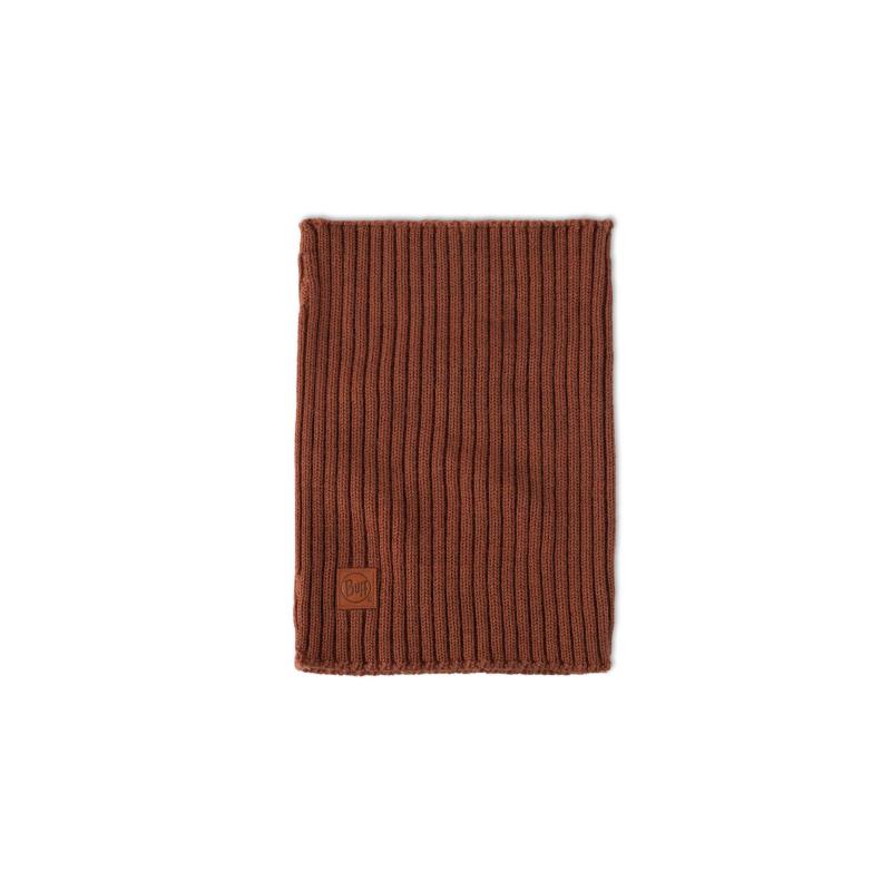 Buff Knitted Neckwarmer Comfort Norval Cinnamon