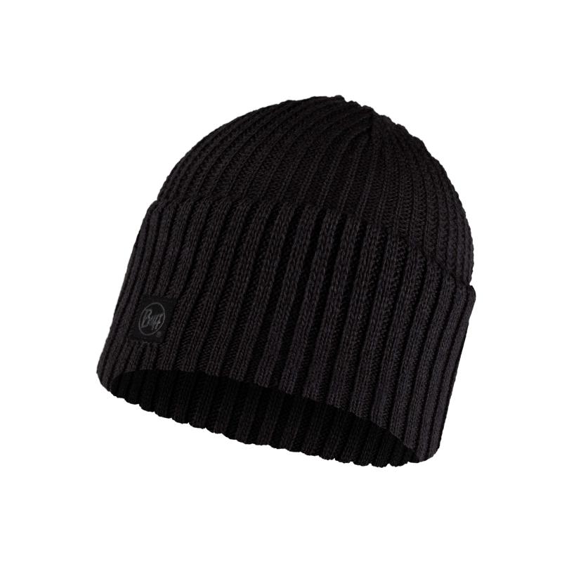 Buff Knitted Hat Rutger Graphite