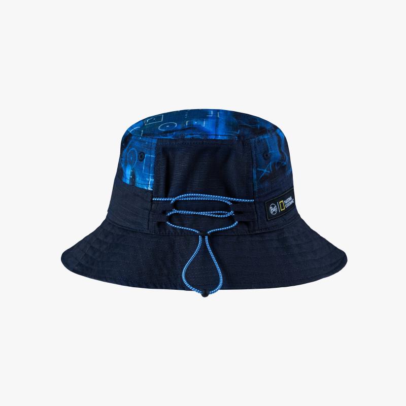 Buff Sun Bucket Hat Unrel Blue