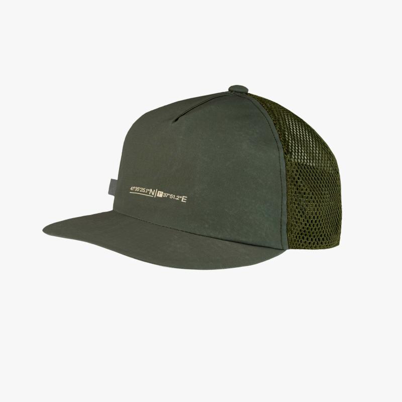Buff Pack Trucker Cap Solid Military