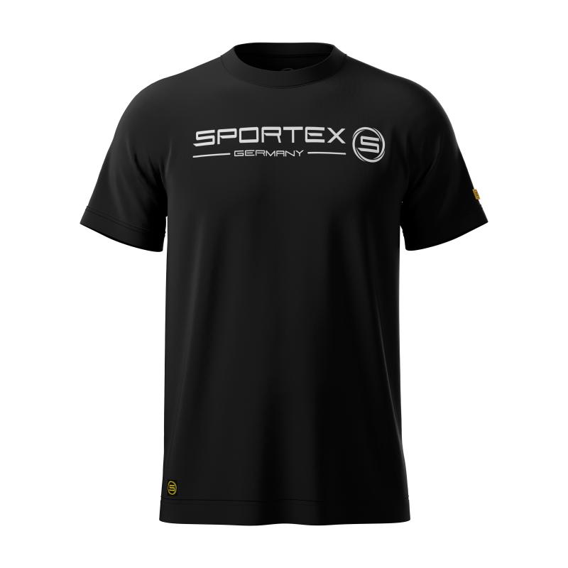 Sportex T-shirt (zwart) maat M