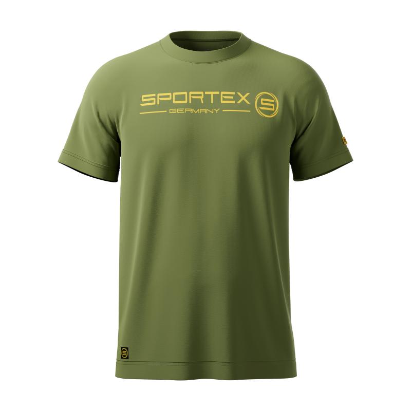 Sportex T-Shirt (olijf) maat L