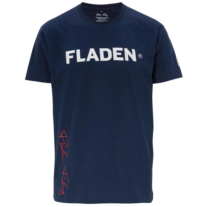 FLADEN T-shirt blauw Fladen S