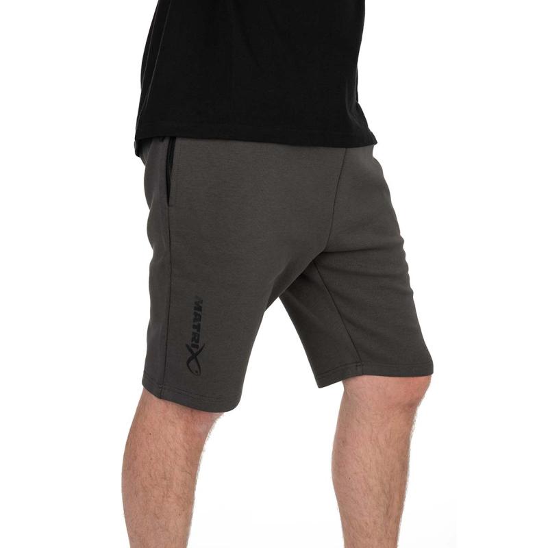 Matrix Jogger Shorts Grijs/Lime (Black Edition) - XL