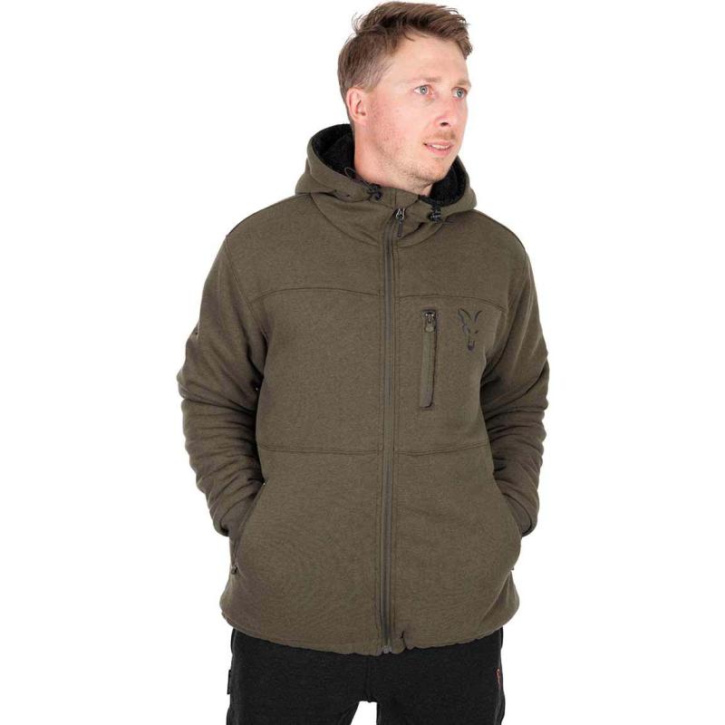 Fox Collection Sherpa Jkt Green / Black LARGE