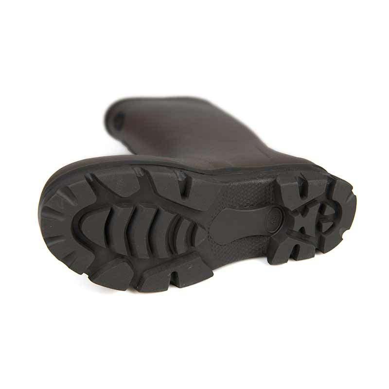 Neoprene lined Camo/Khaki Rubber Boot (Size 7)