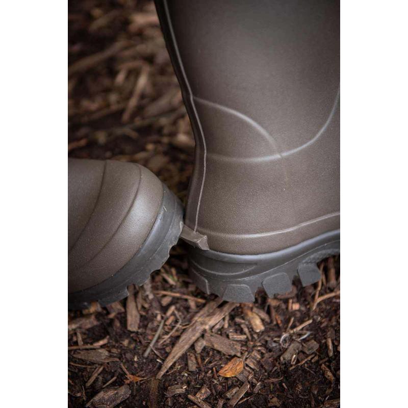 Neoprene lined Camo/Khaki Rubber Boot (Size 11)