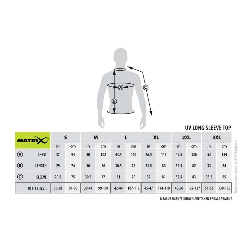 Matrix UV Protective Long Sleeve T-Shirt - XL