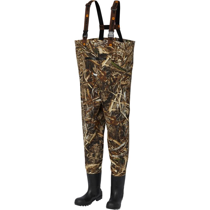 Prologic Max5 Taslan Chest Wader Foot Cleated L 42/43Camo 56x90x142.5cm