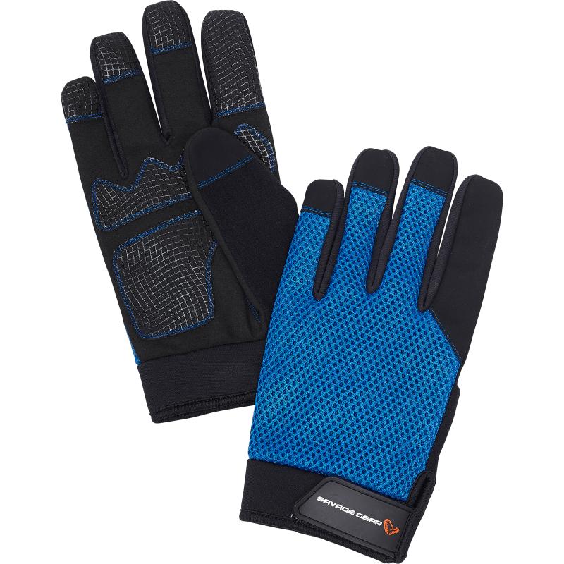 Savage Gear Aqua Mesh Handschoen XL Zeeblauw