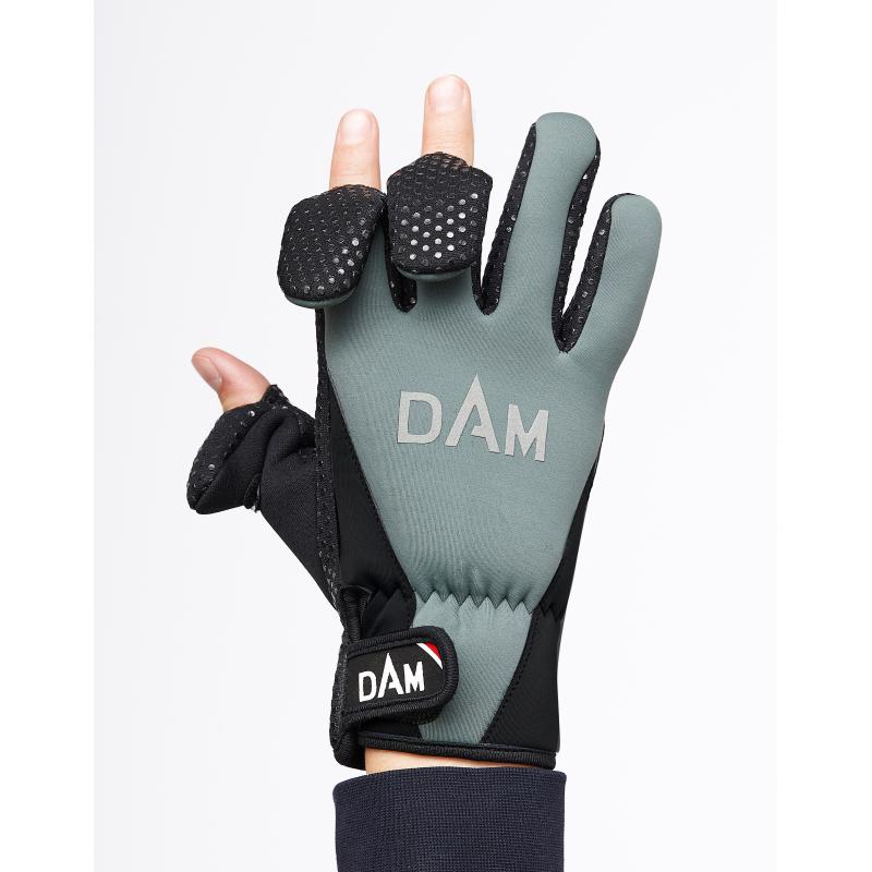 DAM Neoprene Fighter Glove L Black / Gray