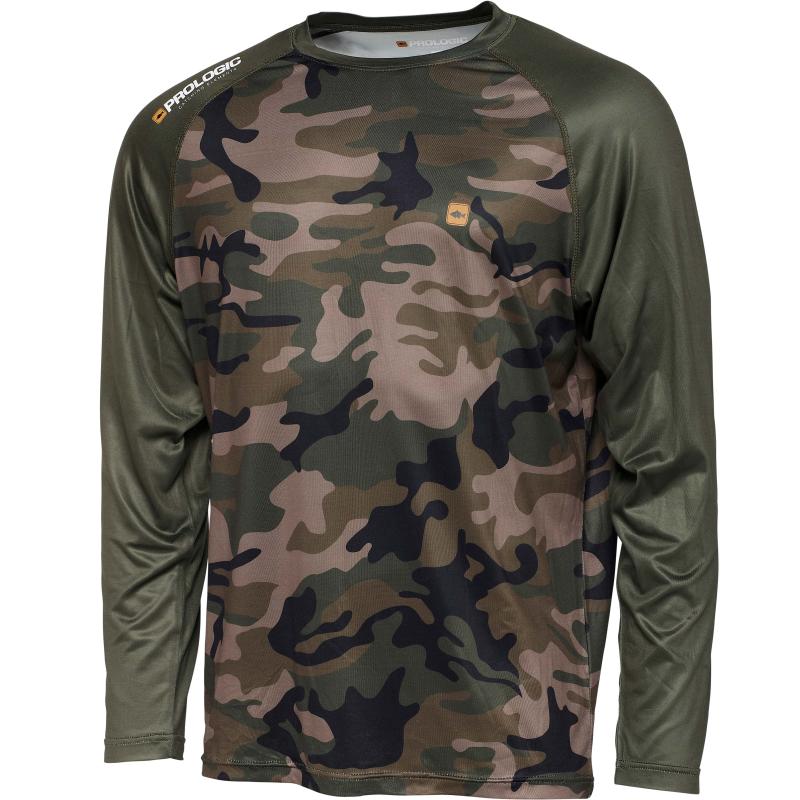 Prologic Uv Camo Long Sleeve T-Shirt XL Camo/Green