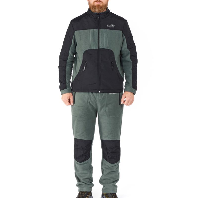 Norfin fleece suit POLAR LINE 2 GRAY-XXXL