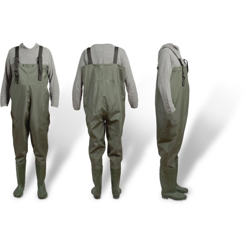 Zebco PVC waders # 38/39 green