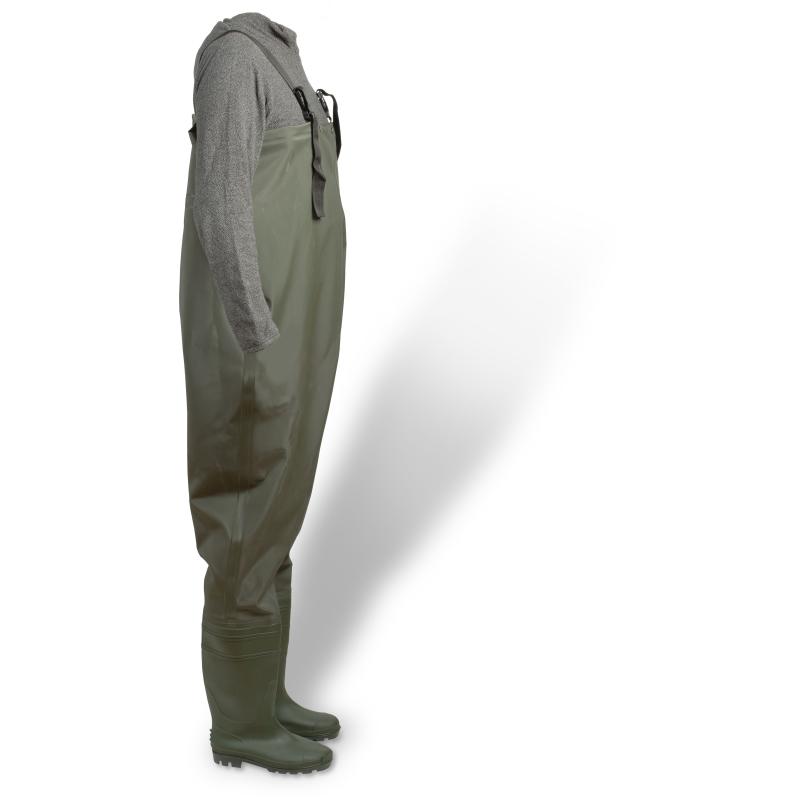Zebco PVC waders # 46/47 green
