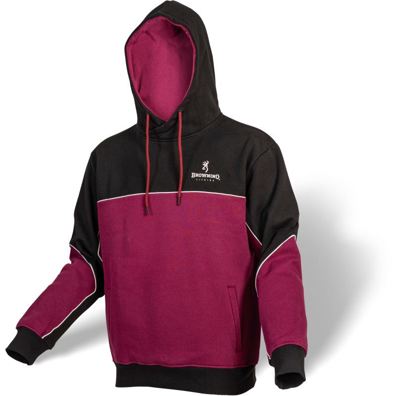 Browning XXL hoodie black / burgundy