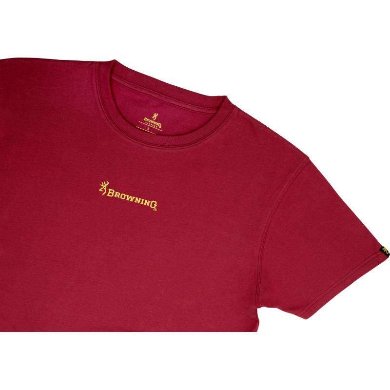 T-Shirt Browning Bordeaux L bordeaux