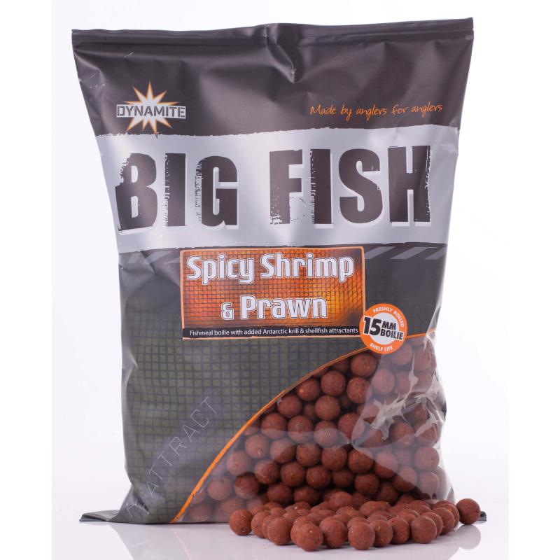 Dynamite Baits Spicy Shrimp / Prawn 1kg 15mm