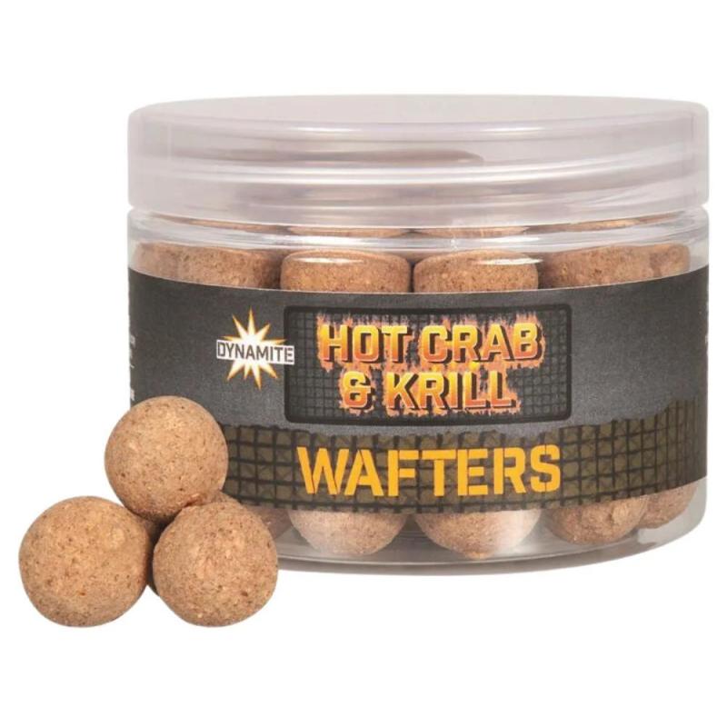 Dynamite Baits Hot Crabe & Krill Wafter 15mm
