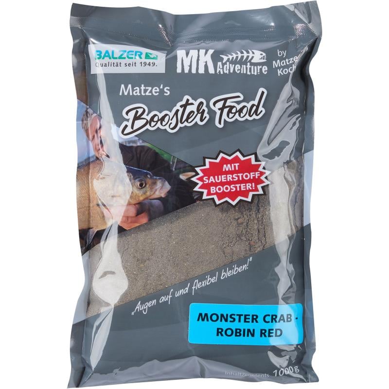 Balzer MK Booster Food 1000g Monster Crabe-Robin Rouge