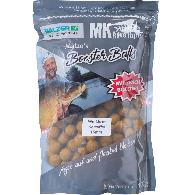 Balzer MK Booster Balls 20mm pain blanc/pomme de terre