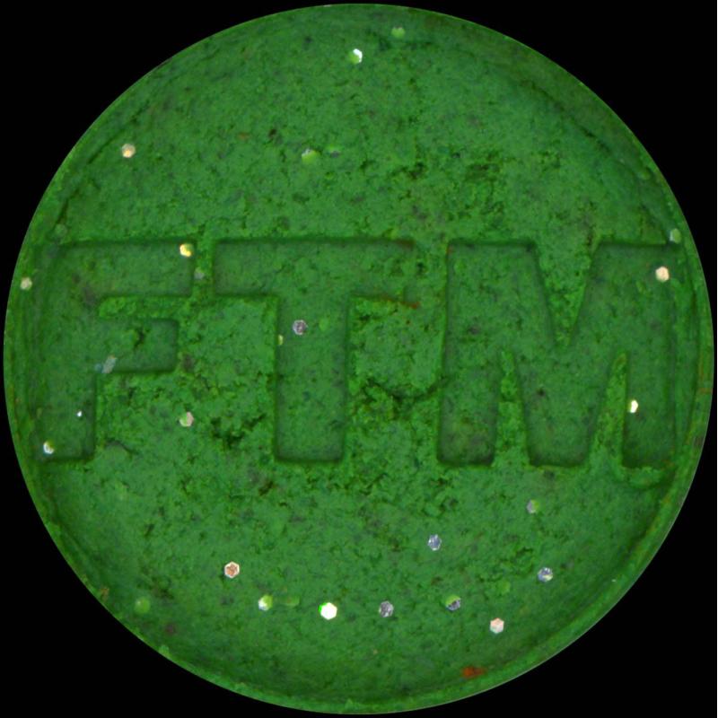 Amino Flash Faulenzerteig 75gr. Knoblauch neon grün