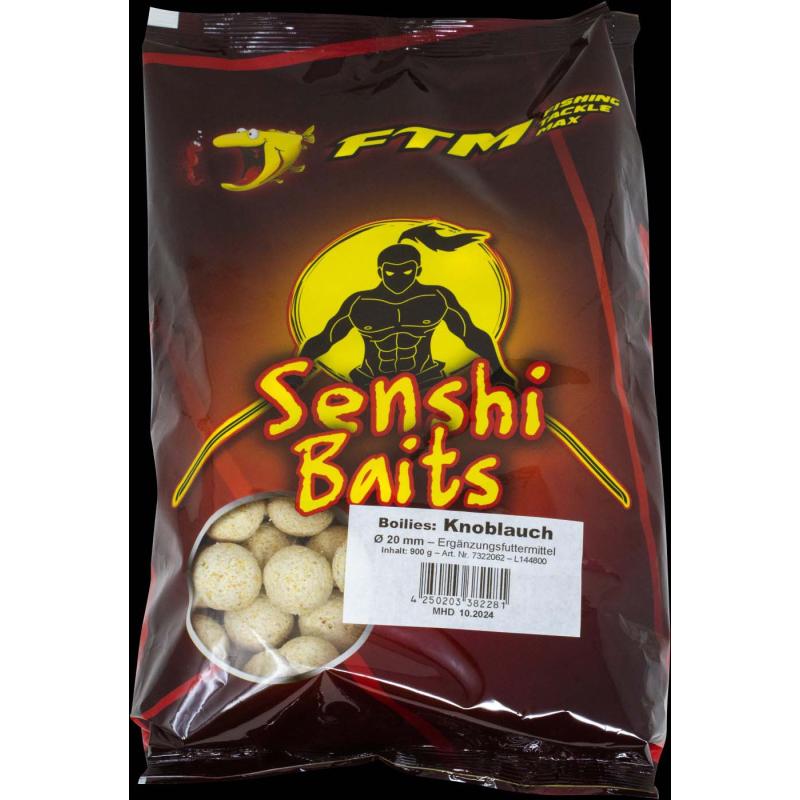Senshi Baits Senshi Baits Boilies 20mm Garlic 900gr. Bag