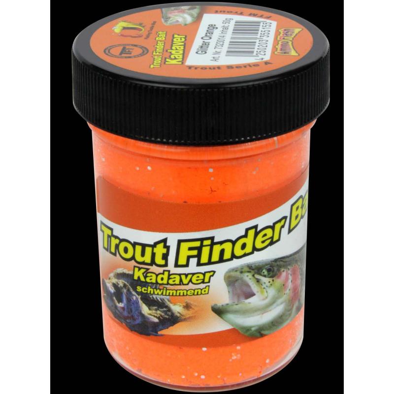 Fishing Tackle Max trout dough contents 50g orange carcass floating