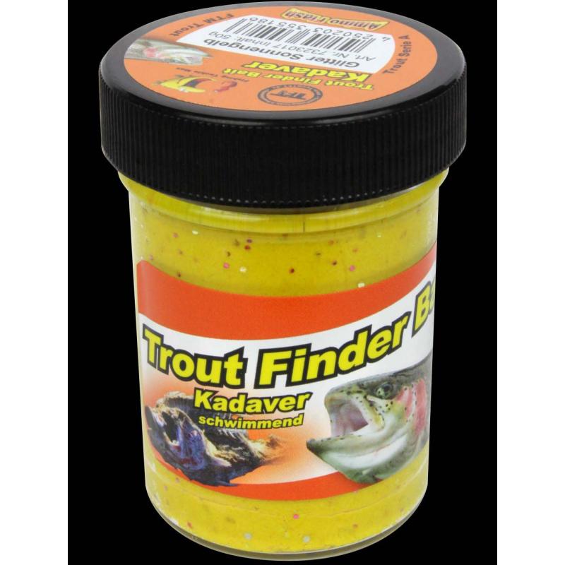 Fishing Tackle Max Trout Dough Contains 50g Sun Yellow Carcass Floating