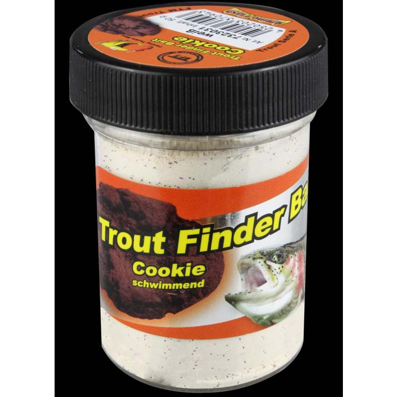 Fishing Tackle Max Trout Dough Contents 50g White Cookie Floating