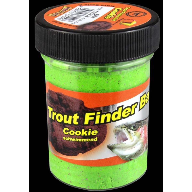 Fishing Tackle Max Trout Dough Contents 50g Green Cookie Floating