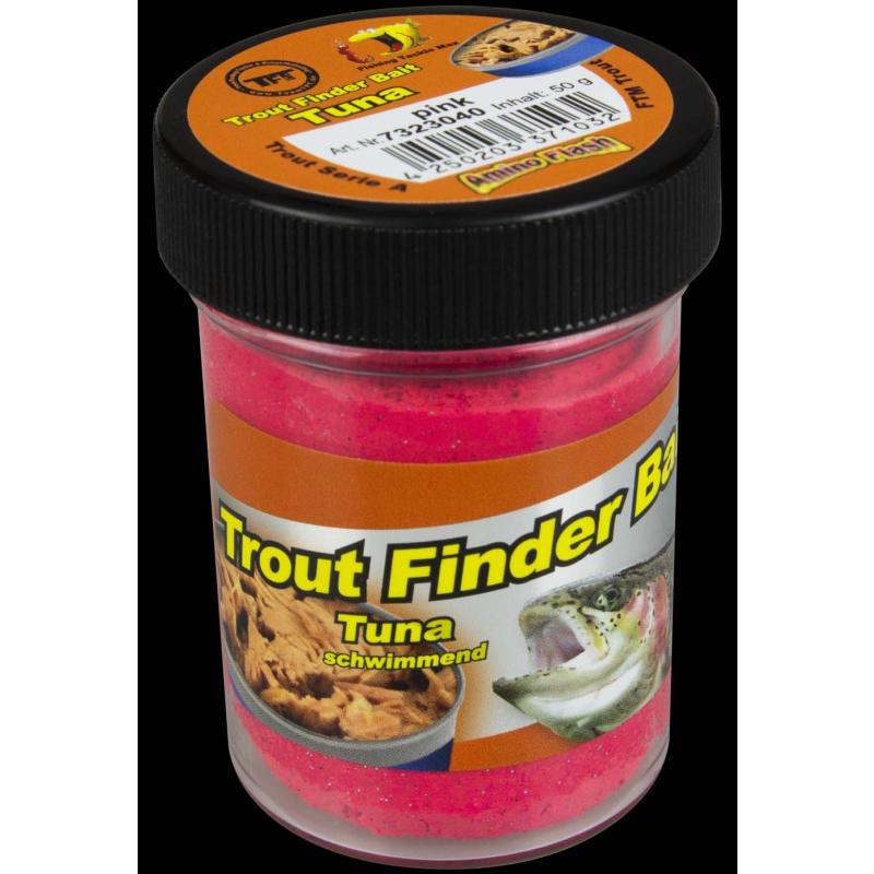 Fishing Tackle Max trout dough contents 50g pink tuna floating