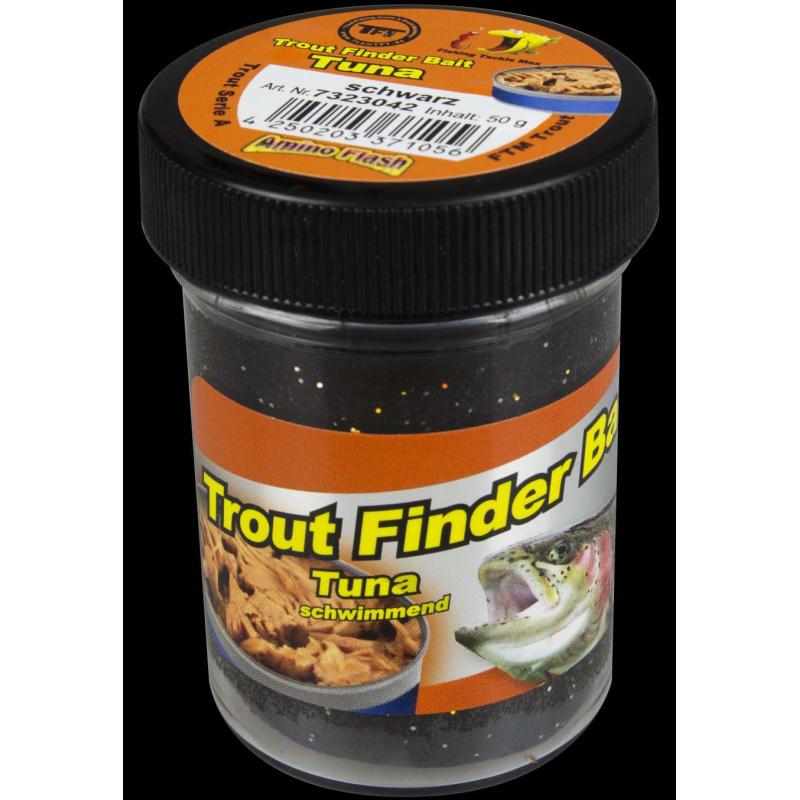 Fishing Tackle Max Trout Dough Contents 50g Black Tuna Floating
