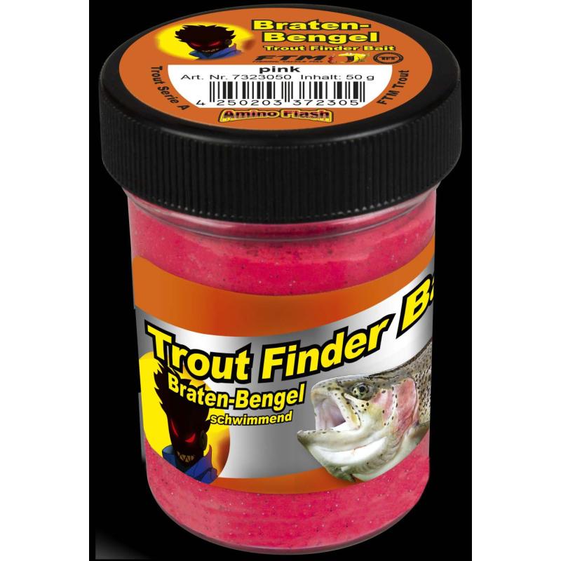 Fishing Tackle Max Trout Dough Contains 50g pink roast urchin floating
