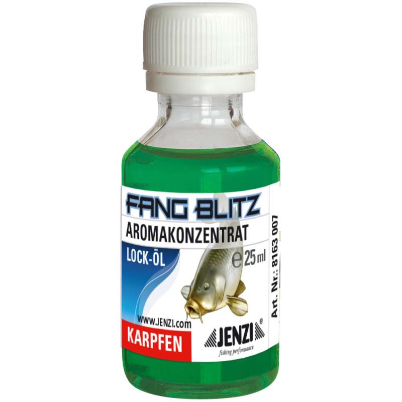 Jenzi Fangblitz lock oil carp 25ml