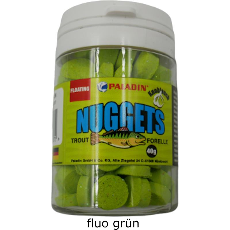 Paladin Nuggets 40g fluo-groen