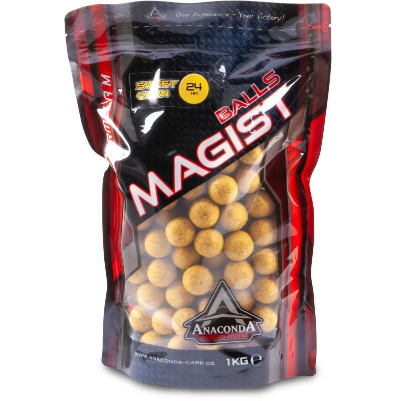 Anaconda Magist Balls 1kg/Sweetcorn 20mm