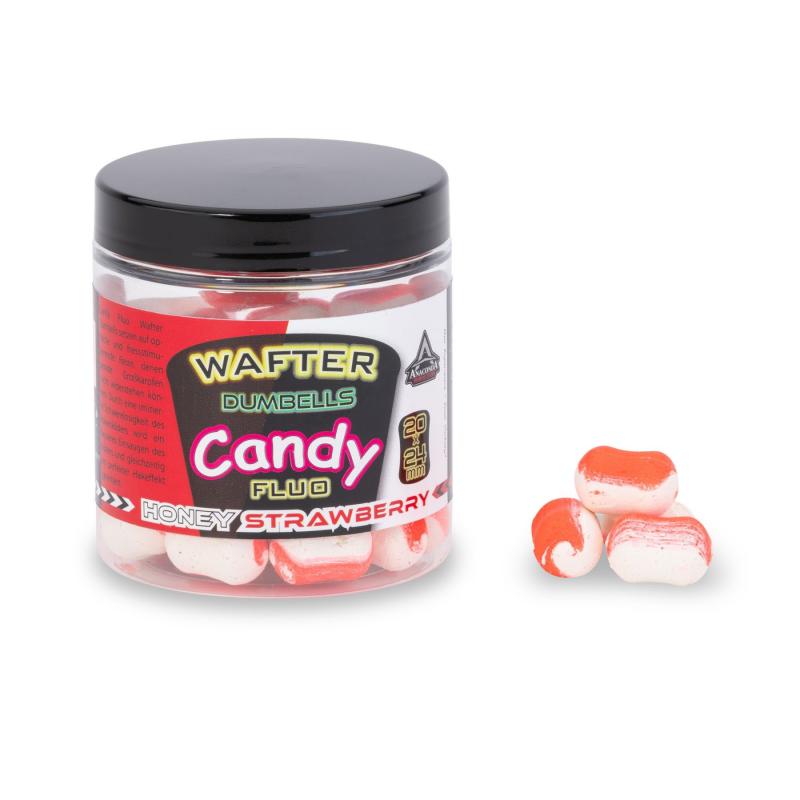 Anac Candyfl.Wafter Dumbells 16X20mm Straw./Honey
