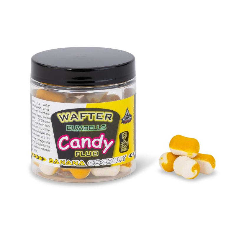 Anac Candyfl.Wafter Dumbells 16X20mm Coco/Banana