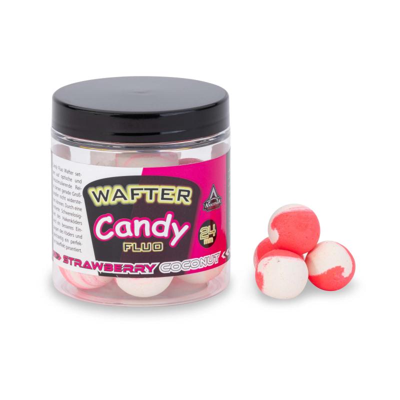 Anaconda Candy Fluo Wafter 20mm Aardbei/Coco
